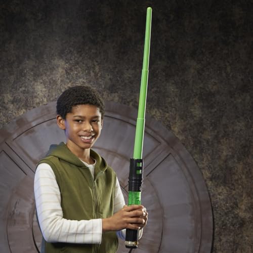 Star Wars Lightsaber Forge Núcleo Kyber Luke Skywalker - Sabre Extensível e Portátil