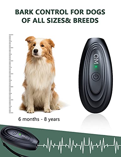 Ultrasonic Anti Barking Device, Handheld Dog Barking Deterrent Devices, Pet Gentle Anti Barking Device with LED Indicate, Rechargeable Stop Dog Barking device, Dog Training Device with 16.4FT Range - Image 4