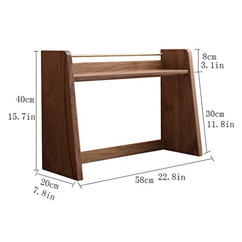 Bookshelf Desktop Bookshelf Storage Shelf Freestanding Desktop Bookcase Used For Bedroom Living Room Office Multi-Purpose Storage Organizer For Bedroom Living Room And Home Office ( Color : Brown ) #TOP1