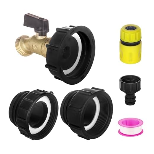 How to set up water tank to pressure washer IBC Tote Adapter for Garden Hose