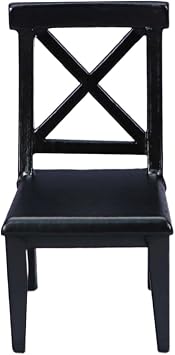 Miniature Dollhouse Chair 3.34In Resin Mini Furniture Model for 1 12 Scale Mini House Decor and DIY Craft Accessories