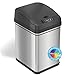 iTouchless Cubo de basura con sensor a prueba de mascotas de 30L con filtro de olor AbsorbX, cubo de basura de cocina automático, batería o adaptador de AC (no incluido)