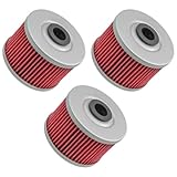 Replacement For Compatible With 3 Pack Oil Filter for Honda 15410-Kf0-305 15412-Kf0-010