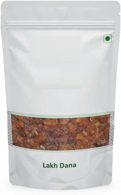 KR Lakh Dana - Laksha - Gond Lakh - Lakh Gond - Lac Dana - Laccifer Lacca - Shellac - Lac Resin -50 Gram