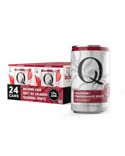 Q Mixers Premium Cranberry-Pomegranate Spritz - Cocktail Mixer Made with