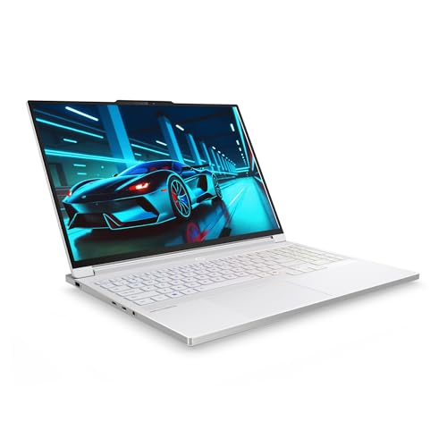Image of Lenovo Legion 7i Gen 10 Gaming Laptop, Intel Ultra 9-275HX, 64 GB DDR5 RAM, 4 TB PCIe SSD, 16″ WQXGA (2560x1600), Nvidia G-Force RTX 5070, RGB Backlit Keyboard, W11 Pro, Glacier White+Traix Mousepad