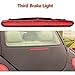 Third Brake Light for VW Beetle 1998-2010, Car Rear Tail 3rd Stop Lamp Waterproof LED Strip Lights Auto Replacement,B/Red