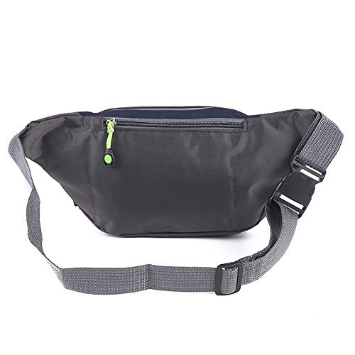 Andoer Bolsa de cintura esportiva com grande capacidade à prova d'água para homens e mulheres Fanny