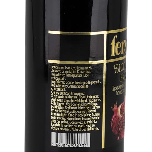 Fersan Granatapfelsirup (100%), Nar Eksisi, 2er Pack 2x330ml