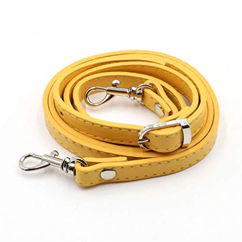 ExCEART Alça transversal de couro para bolsa de ombro, alça de mão, alça de mão, cinto de substituiç