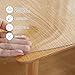 LovePads Clear Table Cover Protector, 40 x 96 Inch 2mm Thick Plastic Table Cover, Table Protector for Dining Room Table, Waterproof Dresser Cover Top for Kitchen, Coffee, Writing Desk