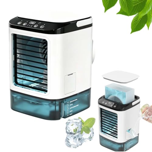 Mini Climatiseur Portable Silencieux, Blanc (1PCS)
