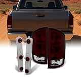 For Dodge Ram 1500 | 2500 |3500 Pickup Truck Dark Red Tail Lights Replacement With Circuit Board Pair