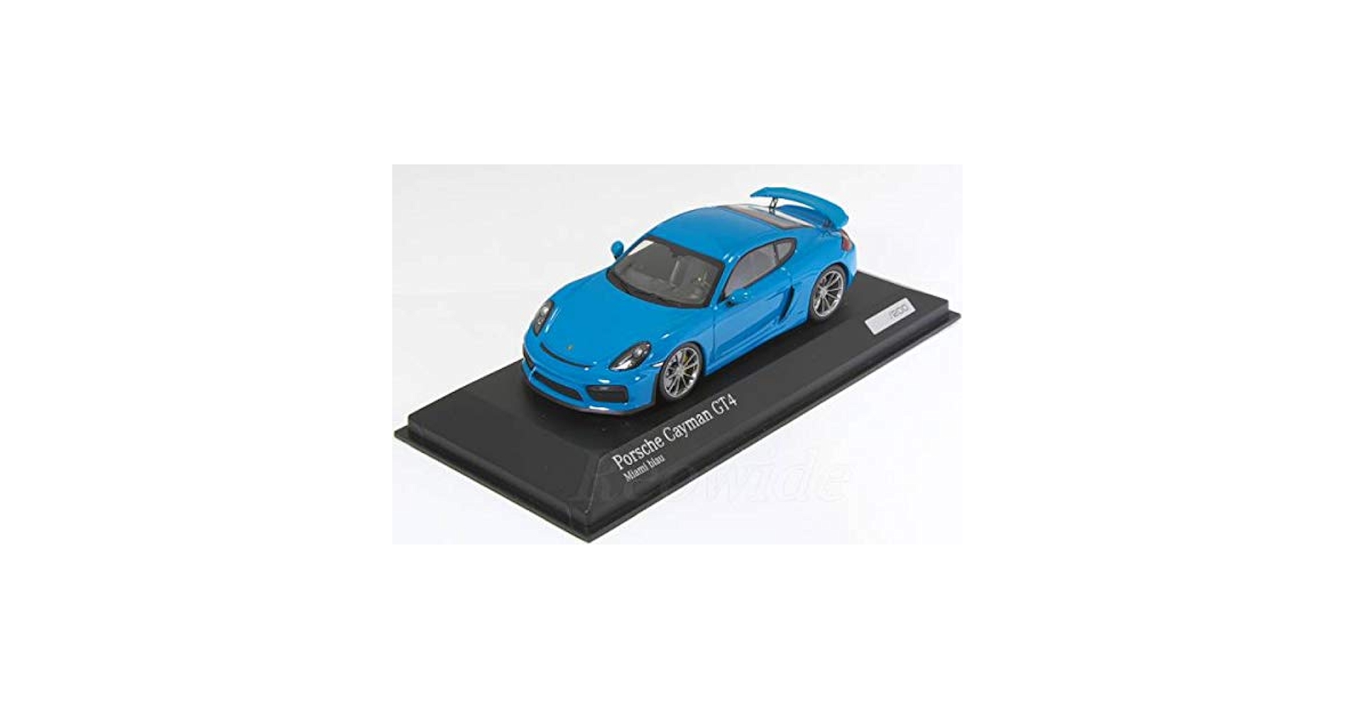 Amazon | ミニチャンプス 1/43 ミニカー ケイマン GT4 981
