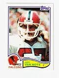 Jeff Van Note 1982 Topps Football Card #291 - Atlanta Falcons