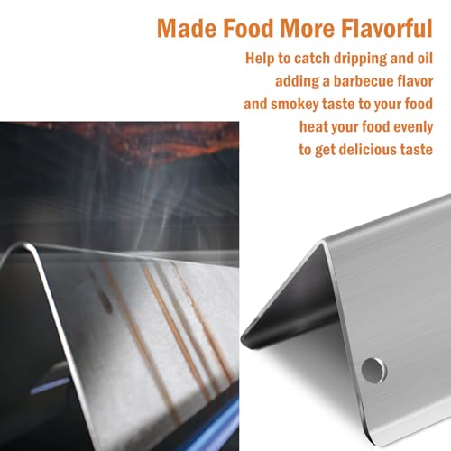 Genesis ii Flavorizer Bars Heat Deflector Grill Replacement Part for Weber Genesis 2 Grill Parts GS4 Flavor Bars II/Lx 300 Series ii E-310 ii S-310 ii SE-310 E-315 S-335 Weber 66795 66032 66685 66040 by DaylyFav - Image 7