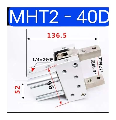 Coude d'ouverture et fermeture MHT2-40D pour sécuriser le levage - 3