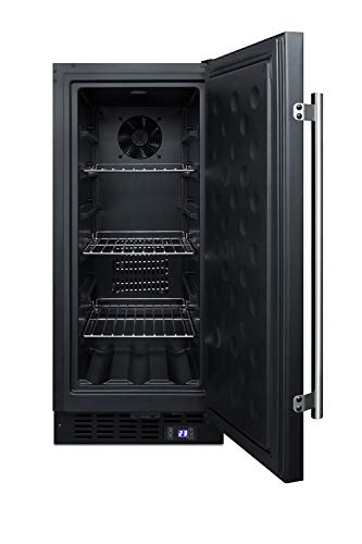 Summit Scff1533Bss Cabinet Freezer With 2.45 Cu. Ft. Total Capacity Frost Free Operation Adjustable Chrome Shelves Sabbath Mode Setting And 100% Cfc Free In Stainless Steel (Right Hinge #TOP6