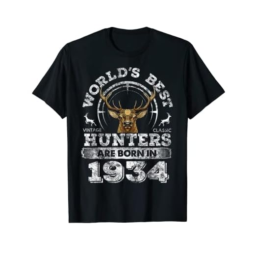 Cazador de ciervos de 88 años nacido en 1934 Cazador de cumpleaños 88 Camiseta