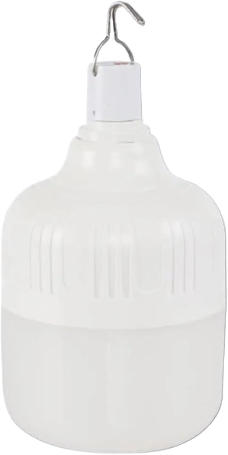 650W Portable Lantern Bulb Camping Light USB Rechargeable LED Bulb 5 Lighting Modes High Power Tent Light Outdoor(1 PCS,200W)