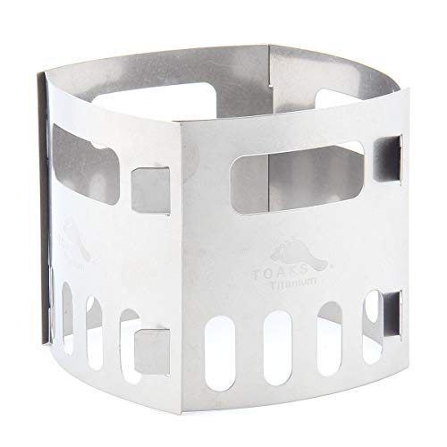 SOLOHIKE TOAKS (�g�[�N�X) �`�^���A���R�[���X�g�[�u �|�b�g�X�^���h �v���[�g 20g�y�� �g�ѕ֗� �A�E�g�h�A/�L�����v//�o�[�x�L���[/�o�R (�|�b�g�X�^���h)