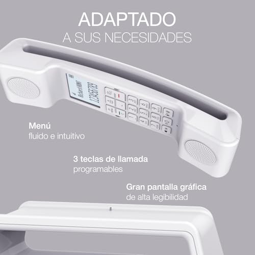 Teléfono inalámbrico DECT Alcatel con bloqueo de llamadas para evitar spam en casa 3