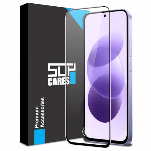 Image of SupCares Tempered Glass for Redmi Note 17 (6.99 Inch) With Installation Kit | 9H Edge to Edge Screen Protector | Black