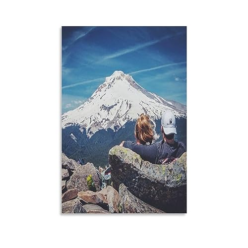Tableau decoration murale salon moderne haut de gamme toile portrait couple 50x75