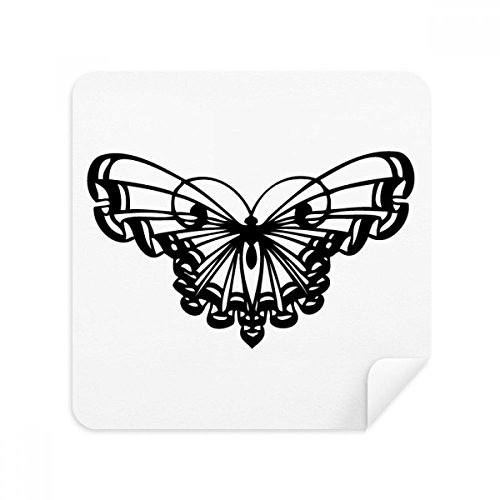 Nettoyage de verres de lunettes et écran tactile chiffon suède papillon