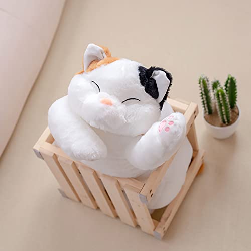 24.8" Siamese Cat Plush Pillow,Kawaii Kitten With Balls Big Stuffed Animals Soft Toy Doll Sleeping Hugging Pillow Plushie Gifts For Adult Girlfriend Teenager #TOP5