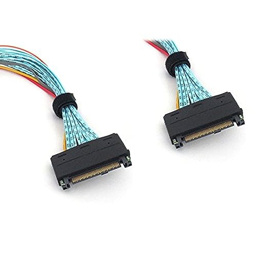 Cable Micro SATA SFF-8639 U.2 macho a macho 1 m