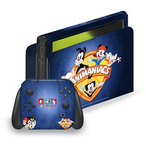 Skin vinyle Animaniacs Nintendo Switch OLED autocollant graphique de protection haute définition