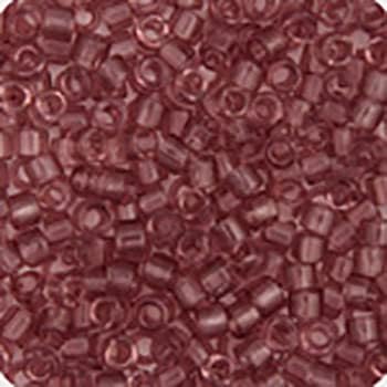 Miyuki Delica 10/0 Dark Amethyst Transparent DB0711-50Grams of Japanese Glass Beads