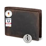 Berliner Bags – Berliner Bags Geldbörse Herren Vintage, Portmonee aus Leder 