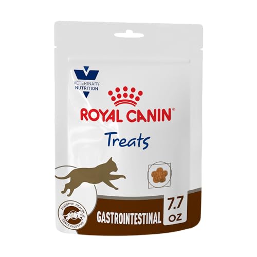 ROYAL CANIN Veterinary Diet Feline Gastrointestinal Treats Adult Dry Cat Food, 7.7 oz. Bag