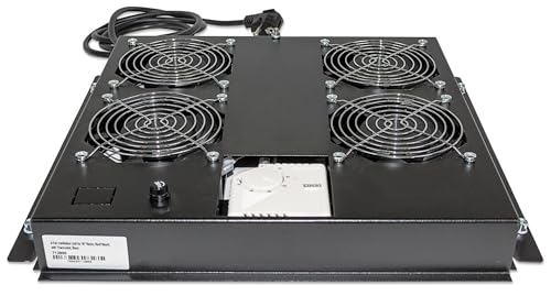 Unidad de ventilación de techo para armarios de red con 4 extractores thermo