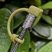 [5-Piece] Cozy USB Caps for USB C Cable - Tether/Cap Provides Dust and Oxidation Protection, Projection Adapter Cover, Protects During Travel, Portable, Designed by Cozy (Black)