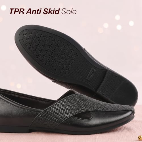 Image of FAUSTO Mens Embossed Ethnic Party Slip On Traditional Juttis and Mojaris | Festive