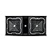 Baniful Kicker Q-Class DL712 Dual Kicker L7 12-inch Subwoofers in Vented Enclosure, 2-Ohm
