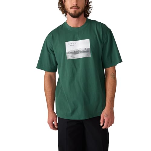 Dickies Sevier Short Sleeve Graphic Tee Pine Green Small