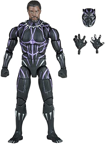 Marvel Legends Black Panther Legacy Collection, Black Panther, Figura de acción coleccionable de 15...