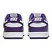 Nike Dunk Low Retro Women's Basketball Shoes, Purple, 11 US
