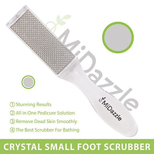 Image of Omidazzle Midazzle 2 in 1 Foot Filer Scrubber, Callus Remover (FF79)- Colors May Vary - (Pack of 2)