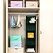 BrilliantJo Aufbewahrungsboxen mit Deckel, Faltbarer Aufbewahrungskorb für Kleidung mit Griff für Spielzeug, Bücher, Schrank, Schlafzimmer, Zuhause, 4-Regenbogenfarben-Set 33,5 x 31,75 x 17,5 cm