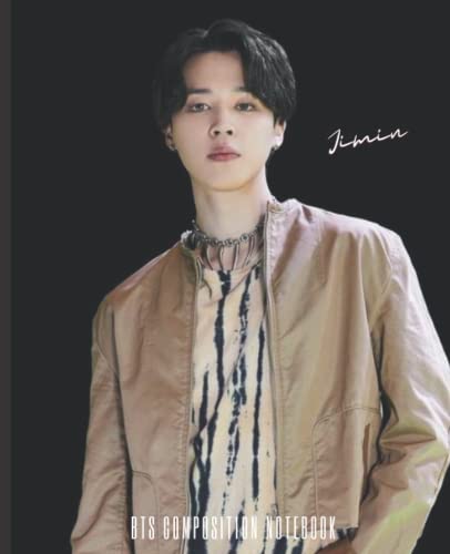 Jimin BTS - My Universe Photoshoot: BTS Composition Notebook, BTS Book, BTS Fan Good, BTS Notebooks, Notebook College Ruled 100 Pages 7.5 x 9.25 inches | Perfect Gift For Army
