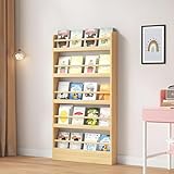 Design compact : cette bibliothèque murale pour enfants est conçue pour optimiser votre espace grâce à son profil élégant de seulement 10 cm de profondeur. Idéale pour les petites pièces, elle transforme les murs vides en espaces de rangement élégants, permettant de garder vos affaires organisées et facilement accessibles sans sacrifier l'espace au sol.