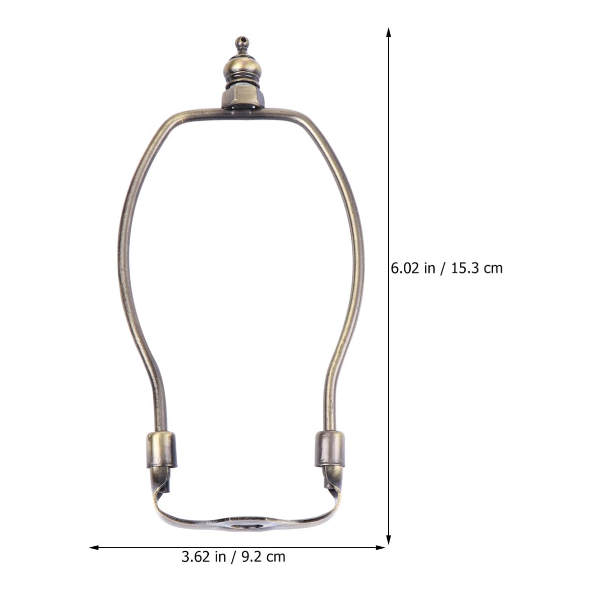 TOVINANNA Horn Lamp Bracket Lamp Harp Holder with 3.54In Bottom Hole Diameter for Table and Floor Lighting Accessories - Image 2