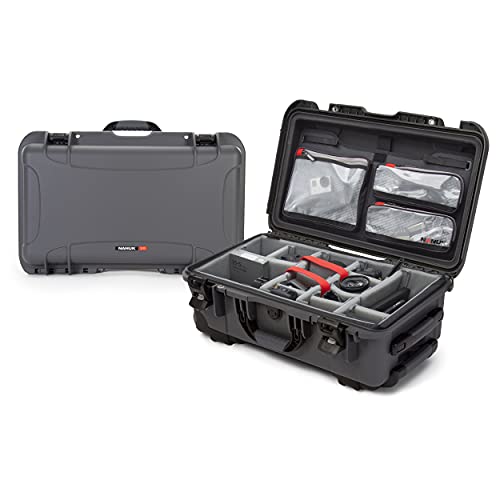 Best Review Nanuk 935-6007 935 Waterproof Hard Case with Lid Organizer and Padded Divider - Graphite