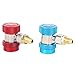 Mokernali Air Conditioning Quick Connector, High and Low Pressure Quick Connector Adapter Refrigerant Fittings