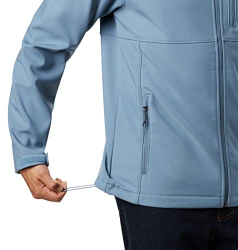 Image of Columbia Men Polyester Short Length Omni-Shield Ascender Softshell Hiking and Trekking Jacket